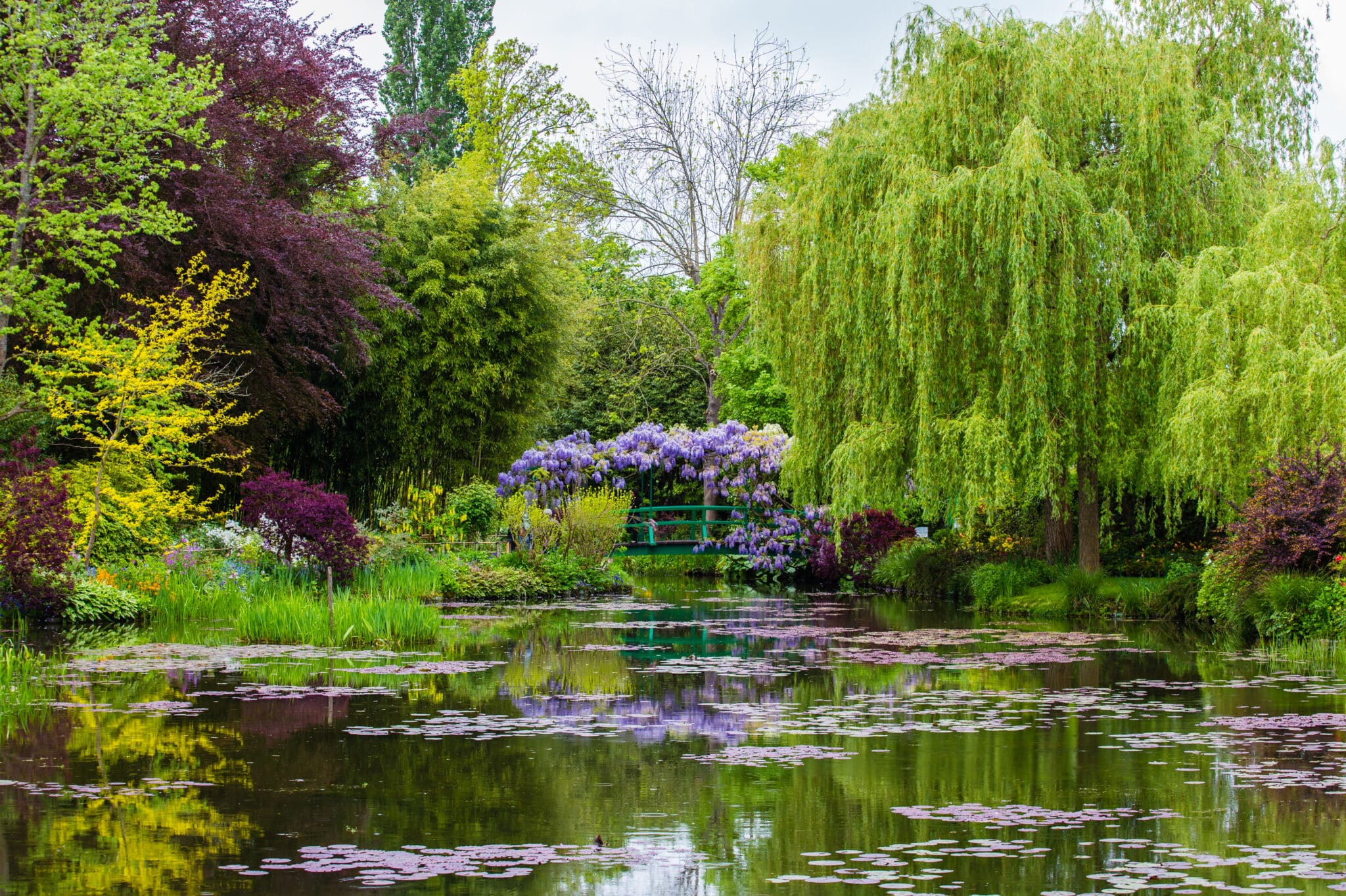 Jardin de Claude Monet à Giverny en France