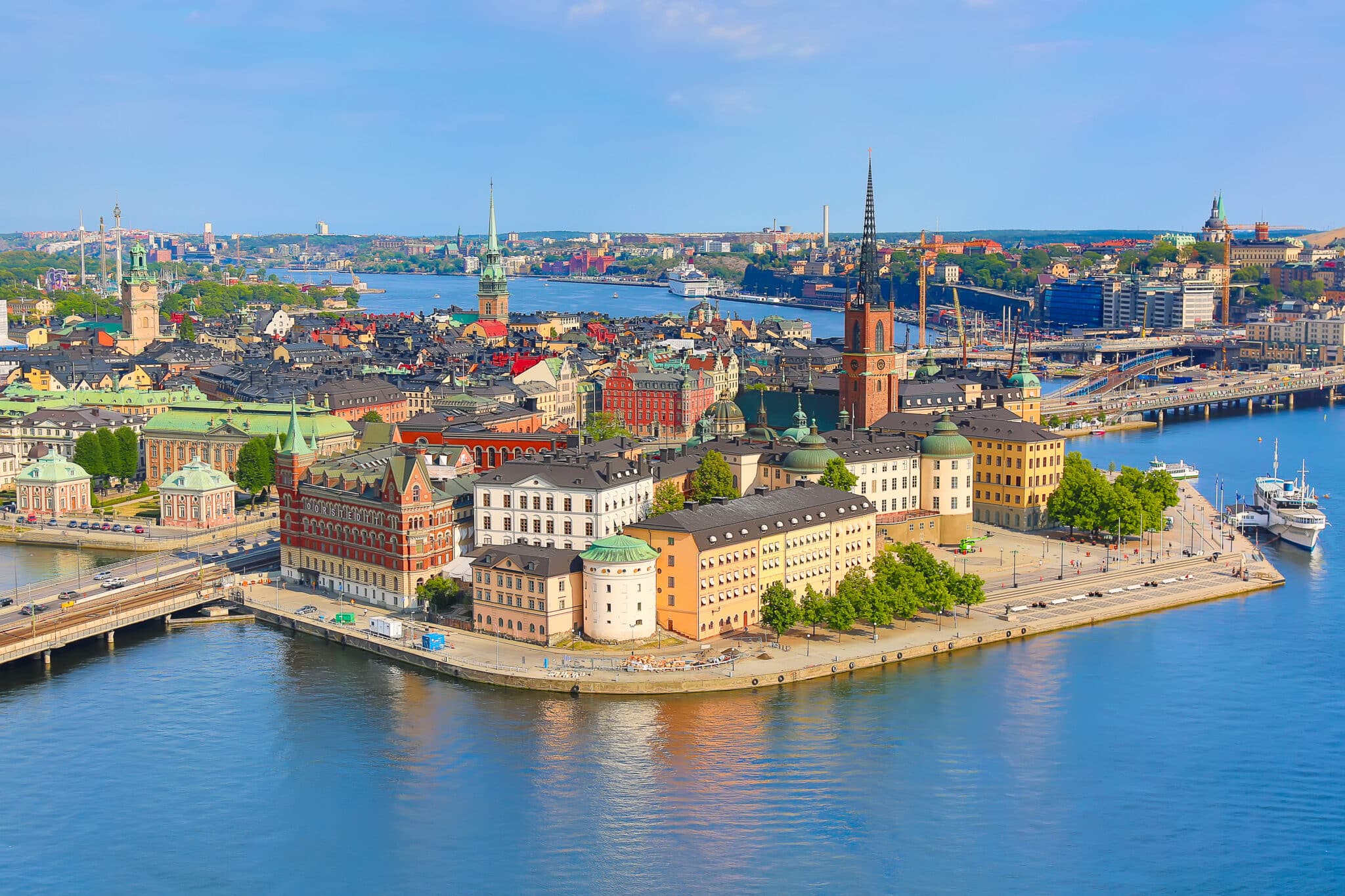 Vieux port de Stockholm