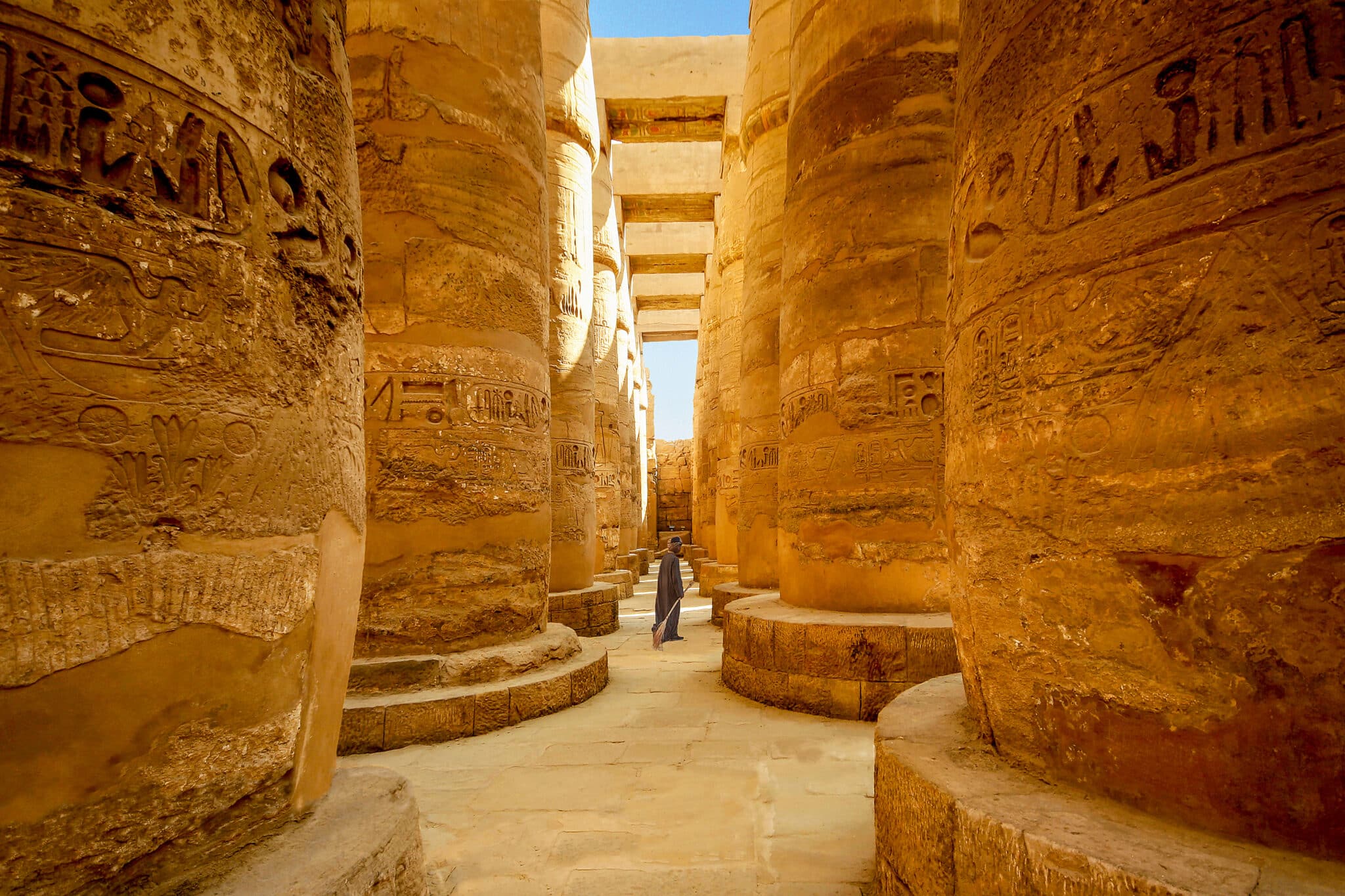 Temple égyptien à Louxor
