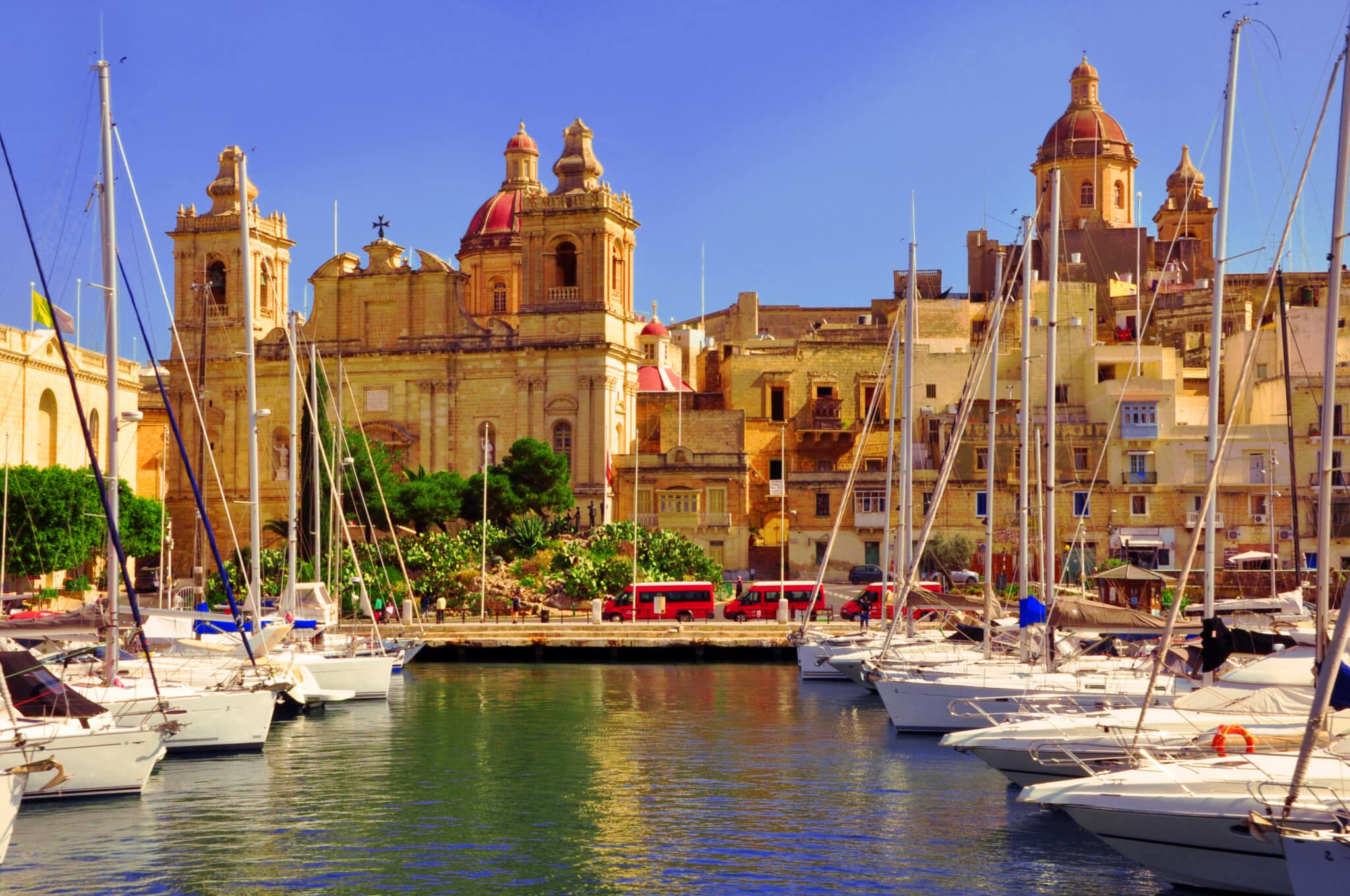 Architecture maltaise et port